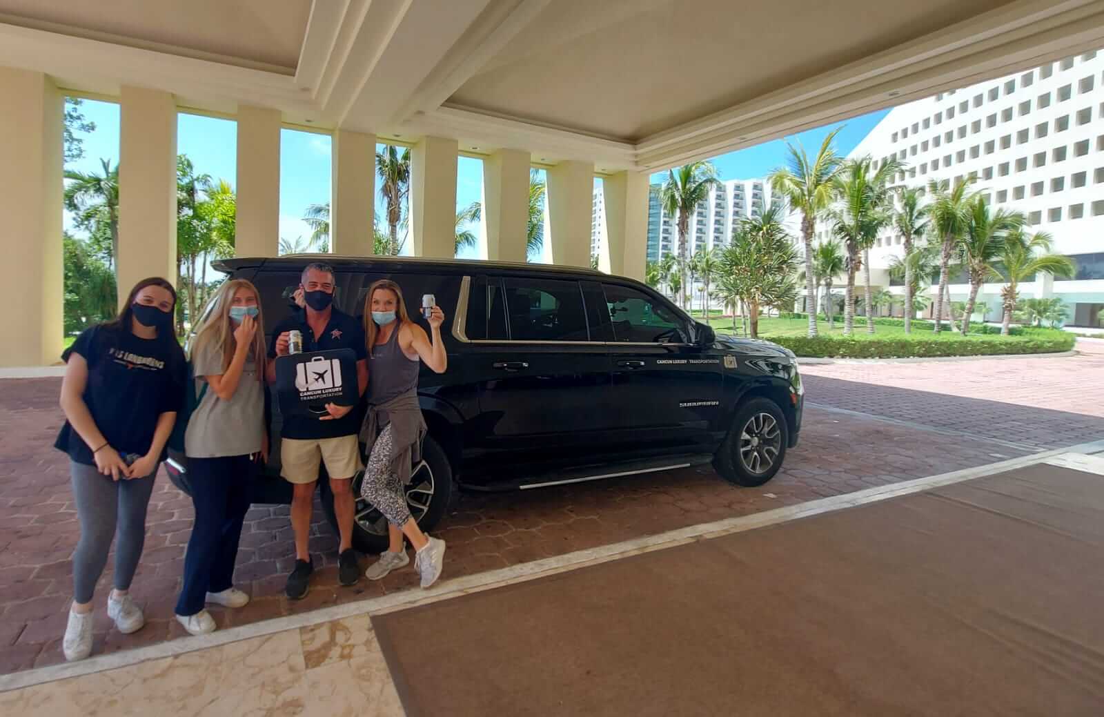 luxury transportation cancun