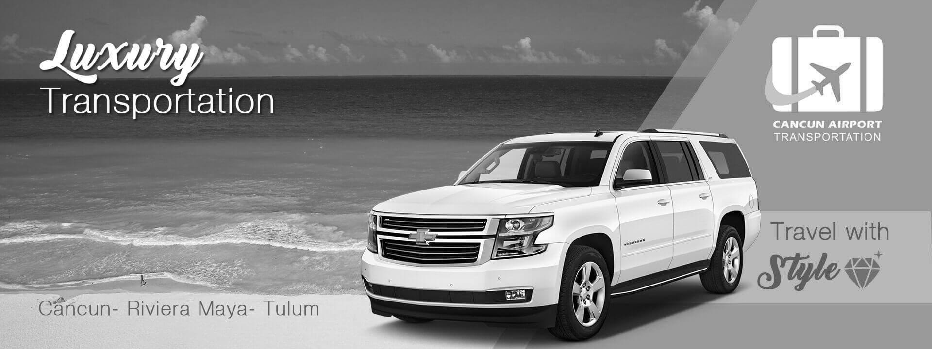 luxury transportation in cancun